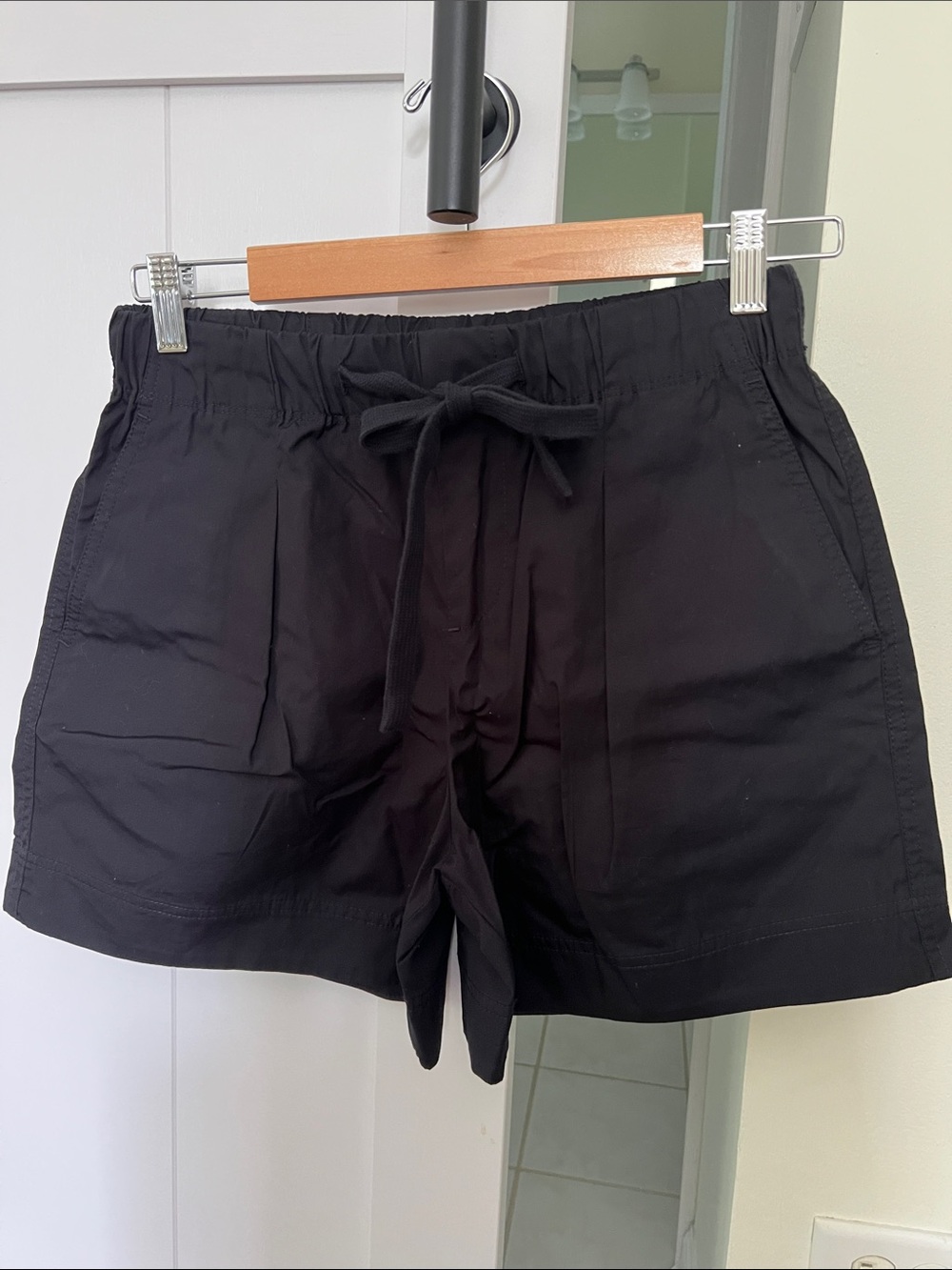 Vince - Navy Cotton Drawstring Shorts